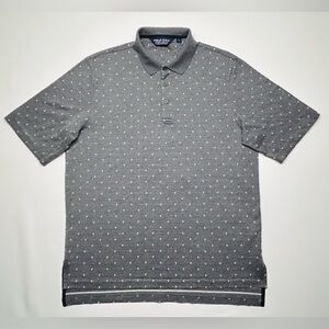 POLO GOLF RIVIERA Ralph Lauren Mens Large PIMA COTTON Gray Shirt
